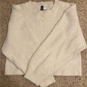 Cozy White Sweater